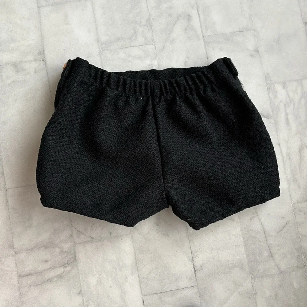Babidu Blue & Black Hedgehog Print Shorts Set for Baby Boys